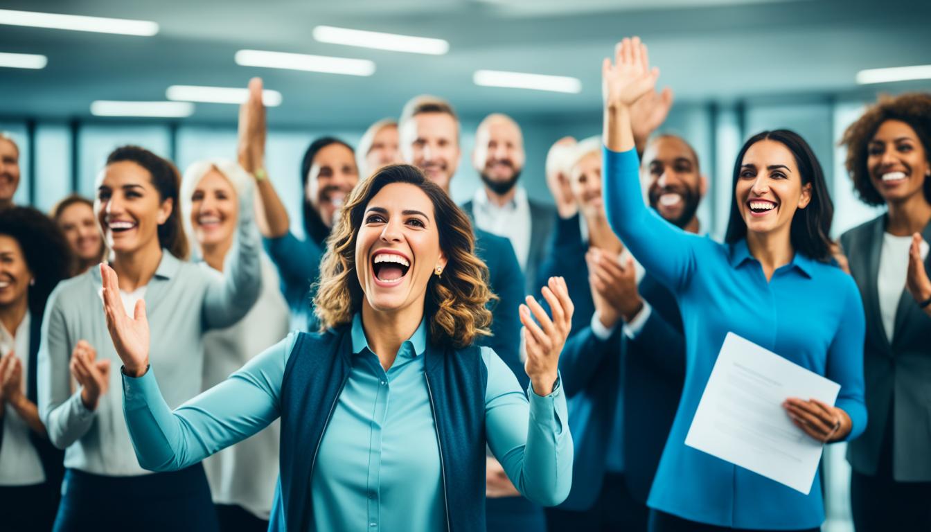 Boosting Staff Morale with Effective Employee Recognition(happy employees)