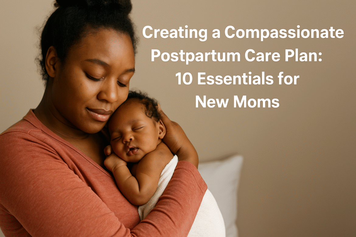 Compassionate Postpartum Care Plan
